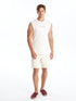LC Waikiki Crew Neck Printed Men's Sleeveless T-Shirt
